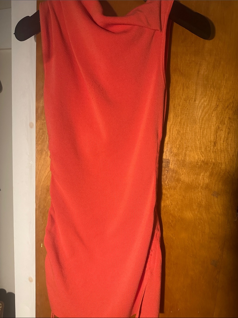 Revolve Lioness Dress Coral bodycon dress mini
